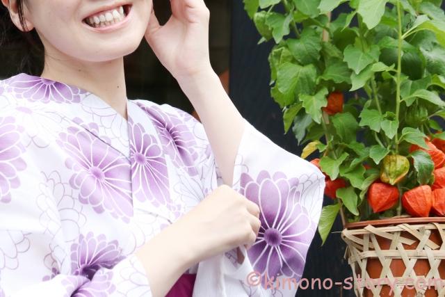 ほおずき市 浴衣